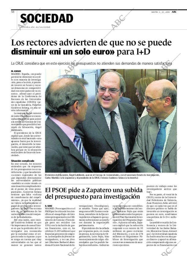 ABC CORDOBA 06-10-2009 página 58