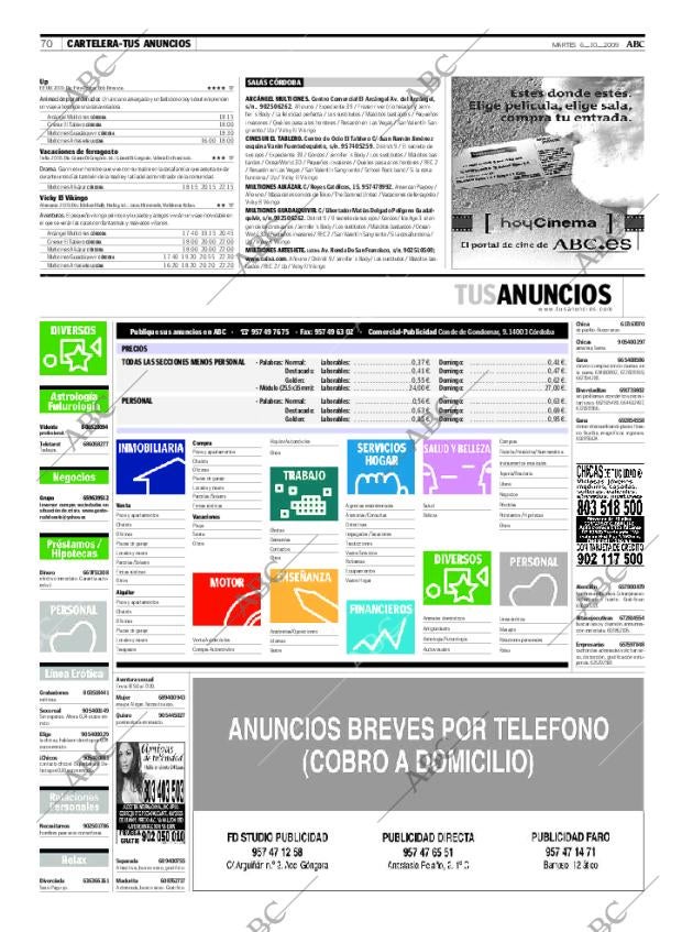 ABC CORDOBA 06-10-2009 página 70