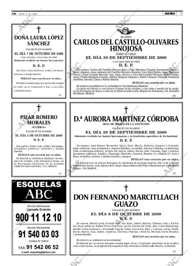 ABC MADRID 08-10-2009 página 71