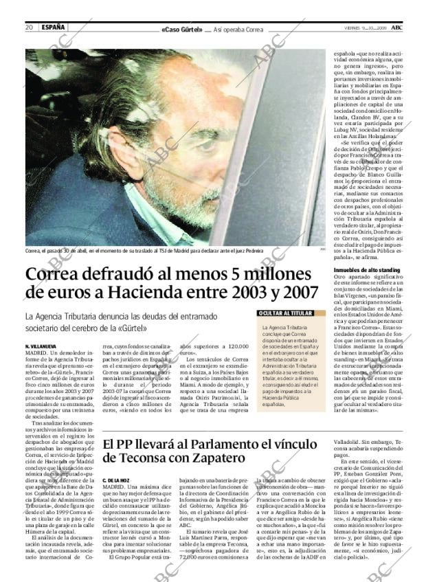 ABC CORDOBA 09-10-2009 página 20