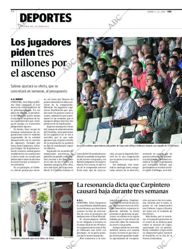 ABC CORDOBA 09-10-2009 página 74