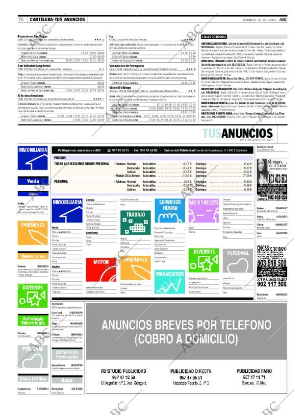 ABC CORDOBA 11-10-2009 página 72