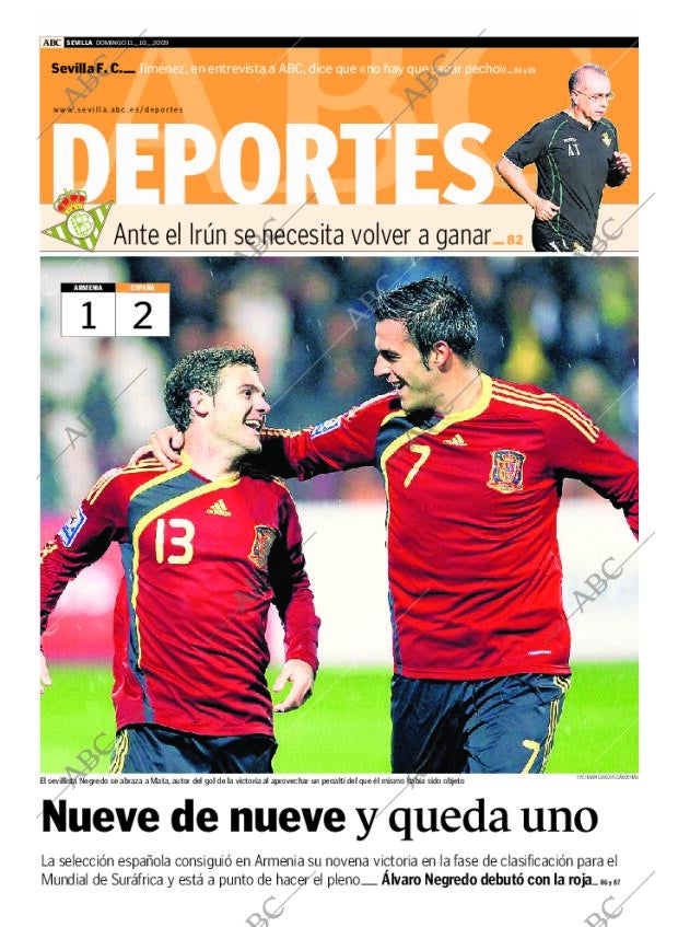 ABC SEVILLA 11-10-2009 página 83