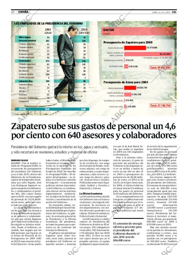 ABC CORDOBA 12-10-2009 página 20