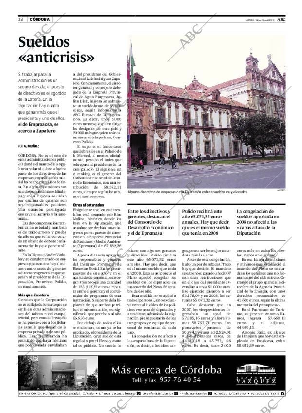 ABC CORDOBA 12-10-2009 página 38
