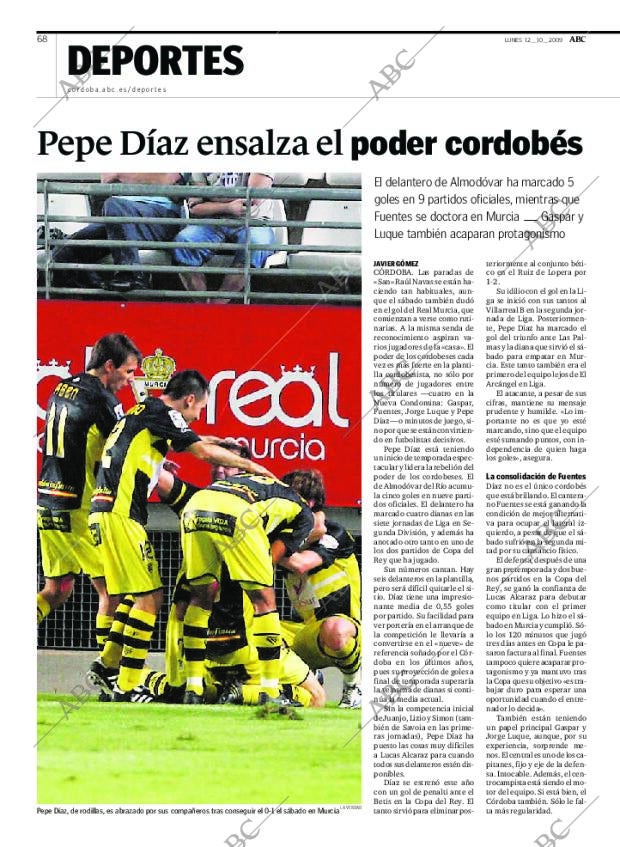 ABC CORDOBA 12-10-2009 página 68