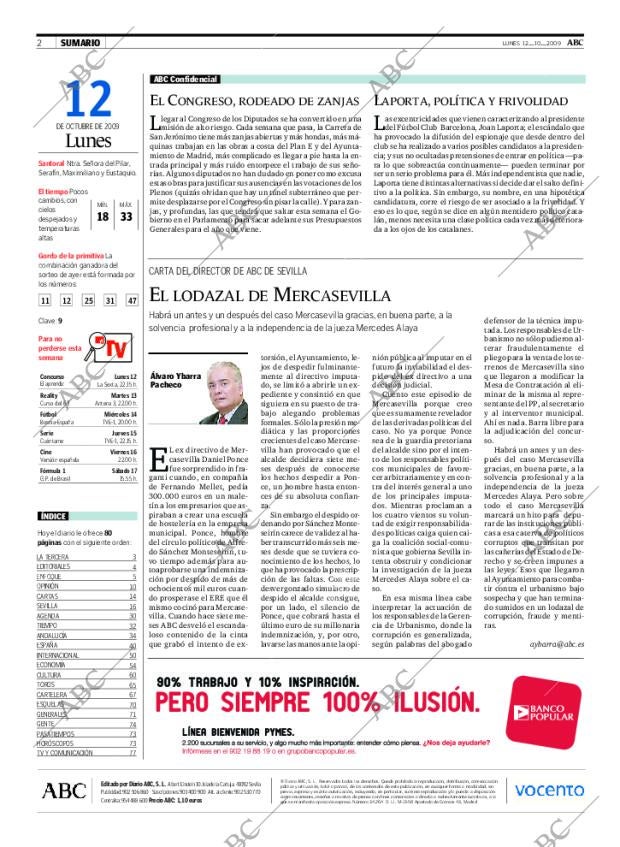 ABC SEVILLA 12-10-2009 página 2
