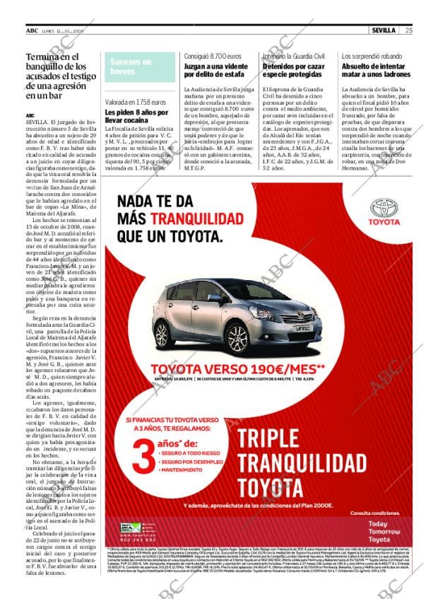ABC SEVILLA 12-10-2009 página 25