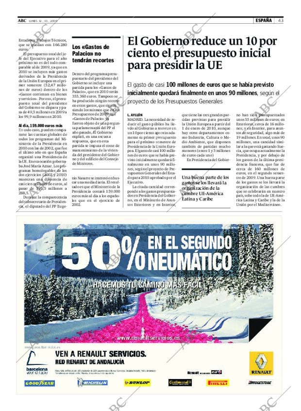 ABC SEVILLA 12-10-2009 página 43