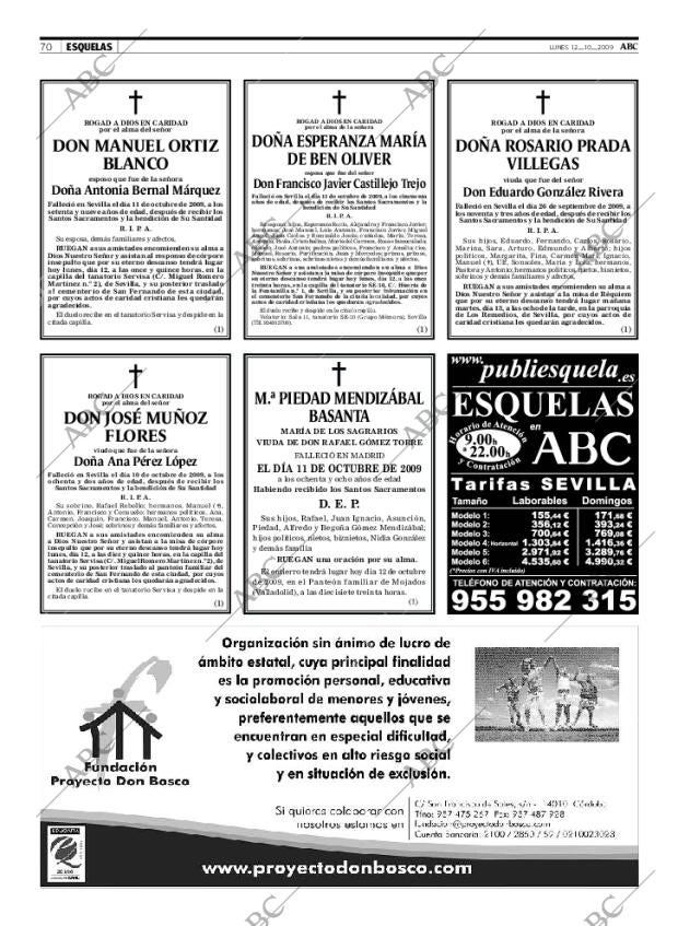 ABC SEVILLA 12-10-2009 página 70