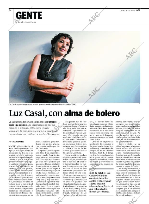 ABC SEVILLA 12-10-2009 página 74