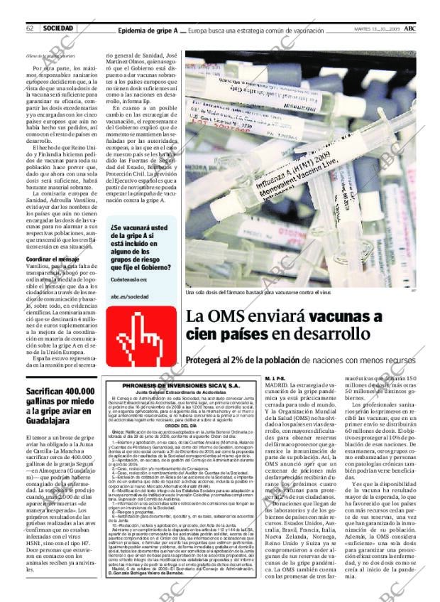 ABC CORDOBA 13-10-2009 página 62