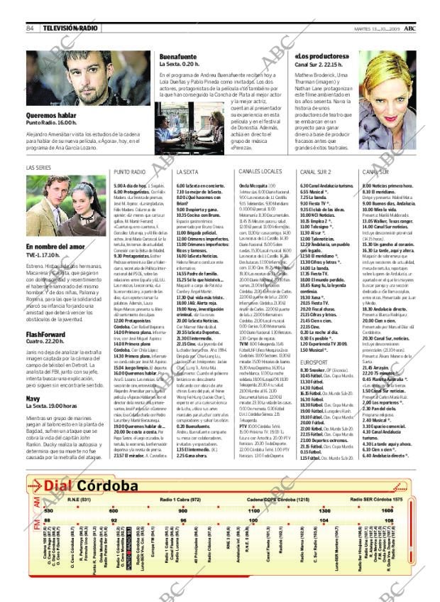 ABC CORDOBA 13-10-2009 página 84