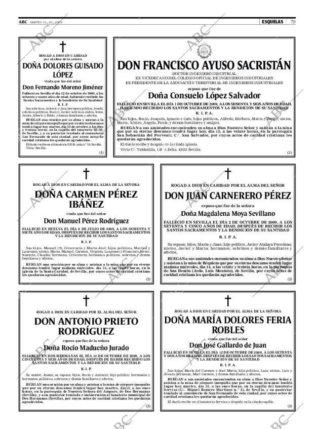 ABC SEVILLA 13-10-2009 página 79