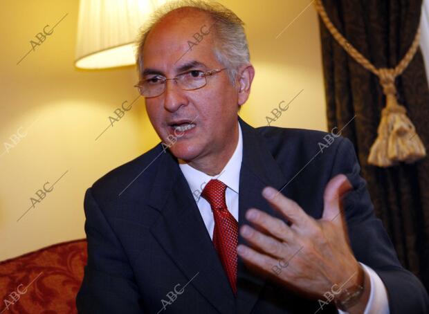 Entrevista a Antonio Ledezma, alcalde metropolitano de Caracas