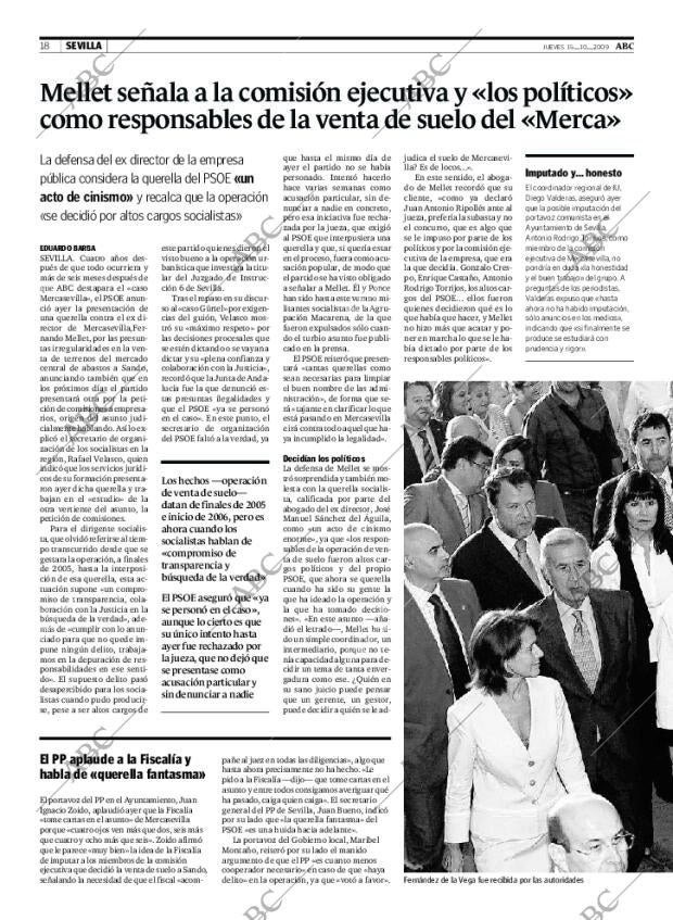 ABC SEVILLA 15-10-2009 página 18