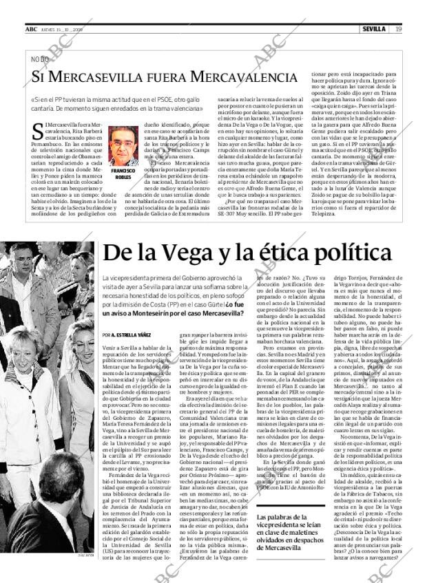 ABC SEVILLA 15-10-2009 página 19