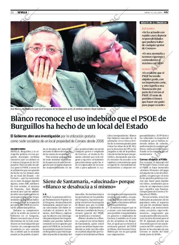 ABC SEVILLA 15-10-2009 página 20