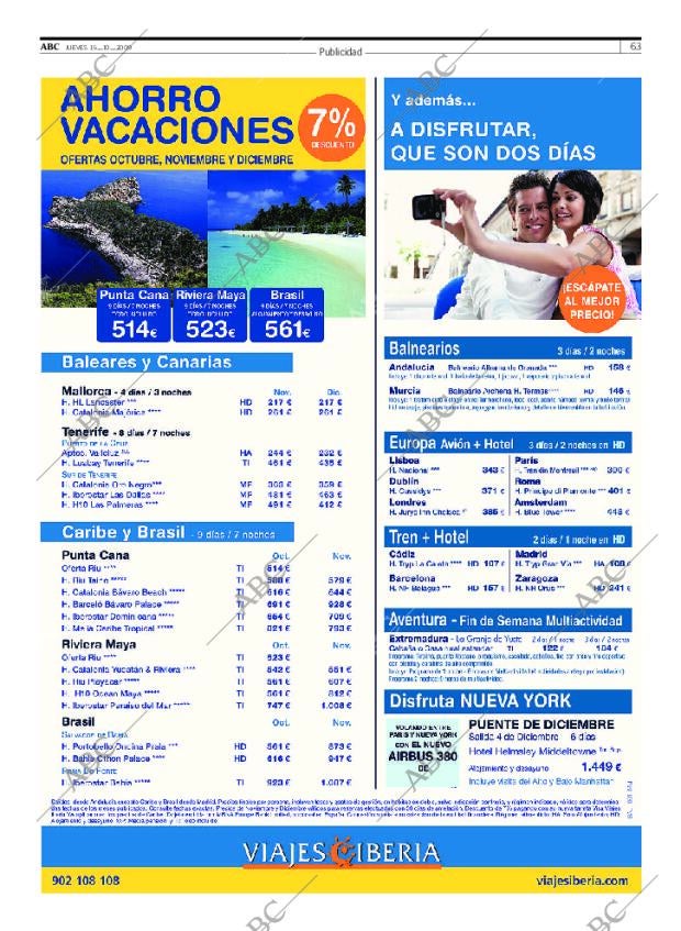 ABC SEVILLA 15-10-2009 página 63