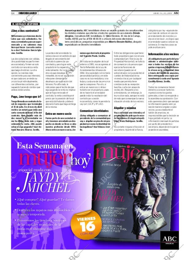 ABC SEVILLA 15-10-2009 página 64