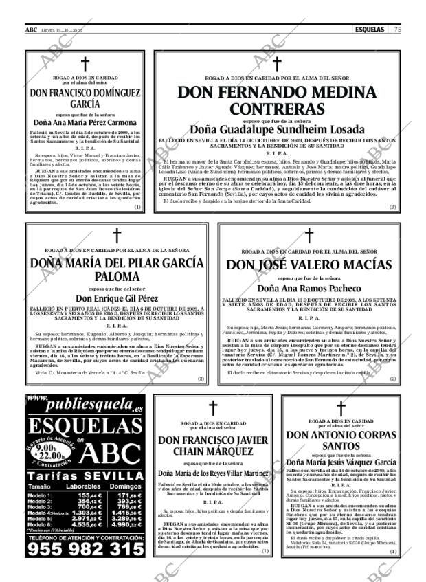 ABC SEVILLA 15-10-2009 página 75
