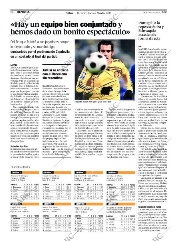 ABC SEVILLA 15-10-2009 página 84