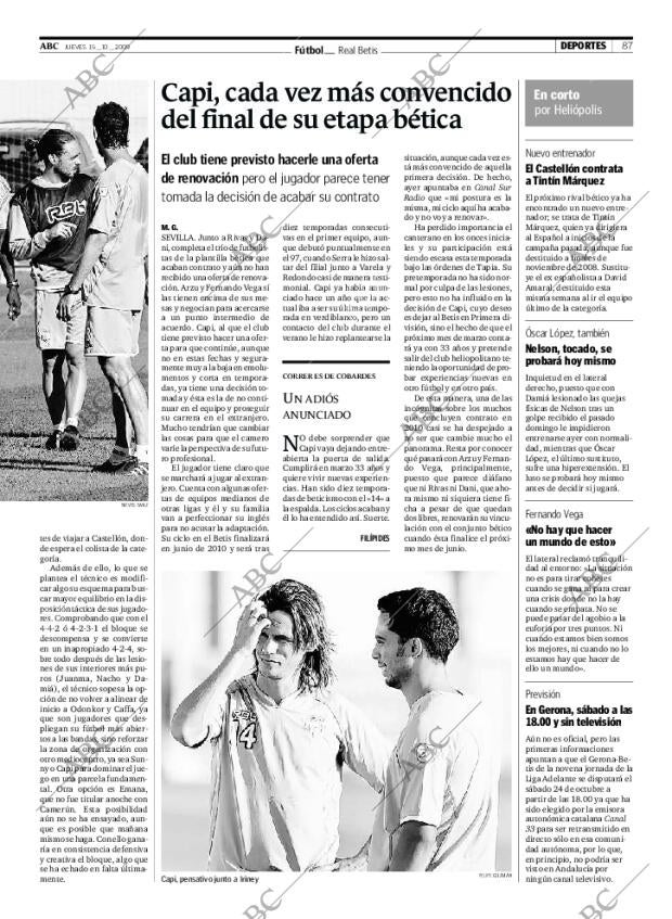 ABC SEVILLA 15-10-2009 página 87