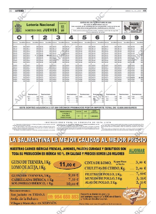 ABC SEVILLA 16-10-2009 página 80