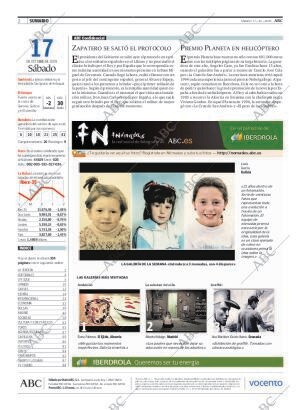 ABC MADRID 17-10-2009 página 2