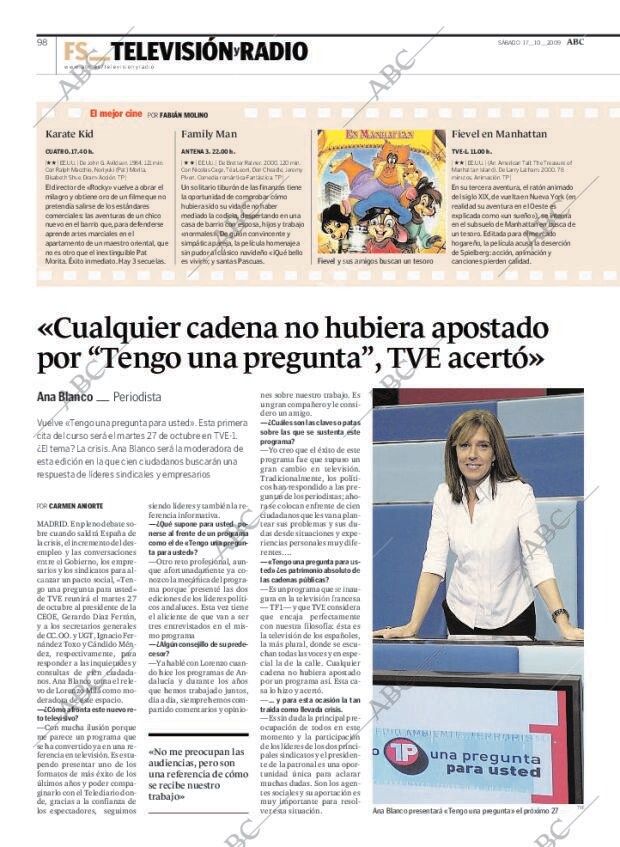 ABC MADRID 17-10-2009 página 98