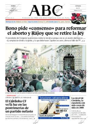 ABC CORDOBA 19-10-2009 página 1