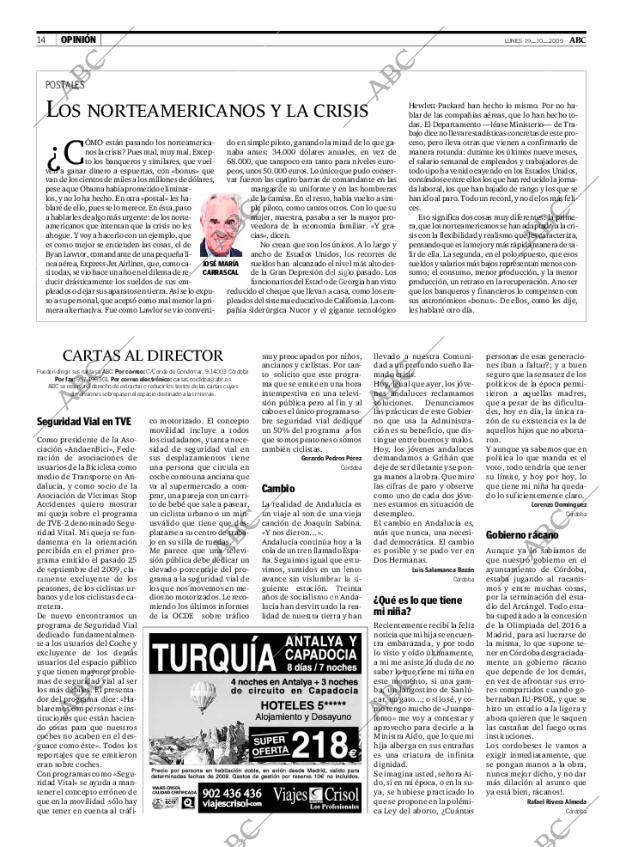 ABC CORDOBA 19-10-2009 página 14