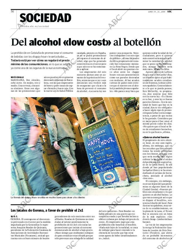 ABC CORDOBA 19-10-2009 página 56