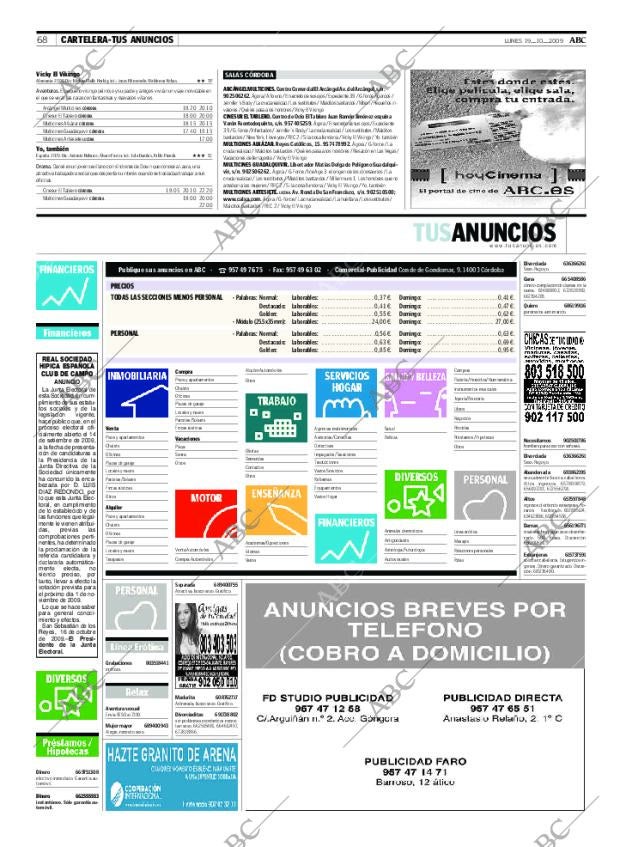 ABC CORDOBA 19-10-2009 página 68
