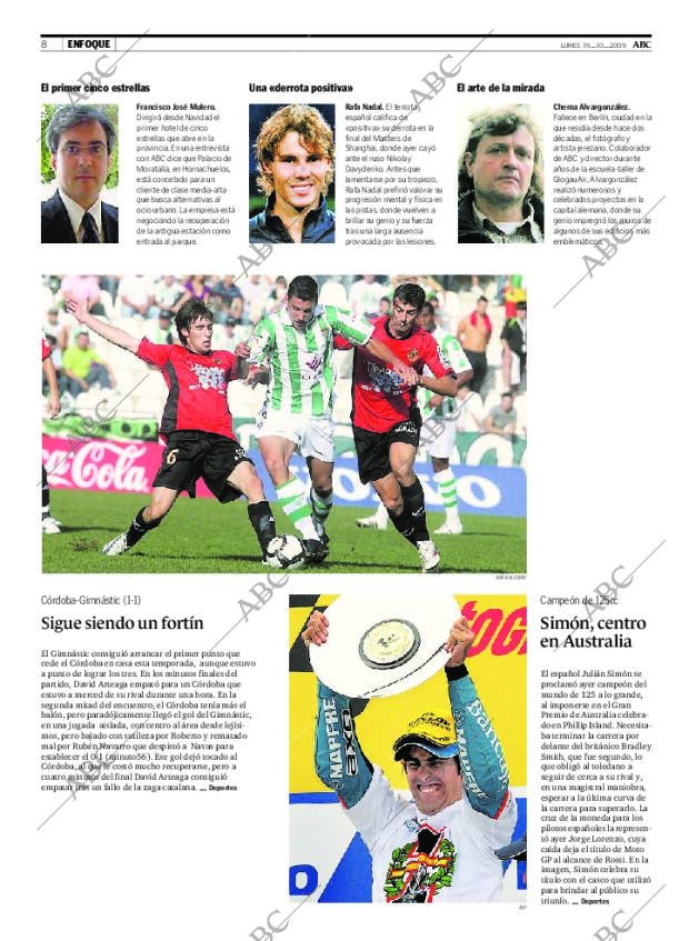 ABC CORDOBA 19-10-2009 página 8