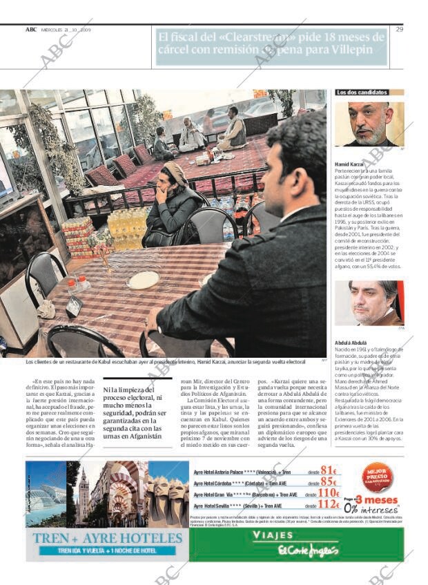 ABC MADRID 21-10-2009 página 29