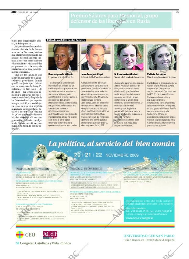 ABC CORDOBA 23-10-2009 página 25