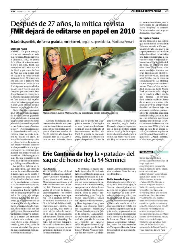 ABC CORDOBA 23-10-2009 página 65