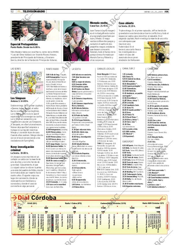 ABC CORDOBA 23-10-2009 página 92