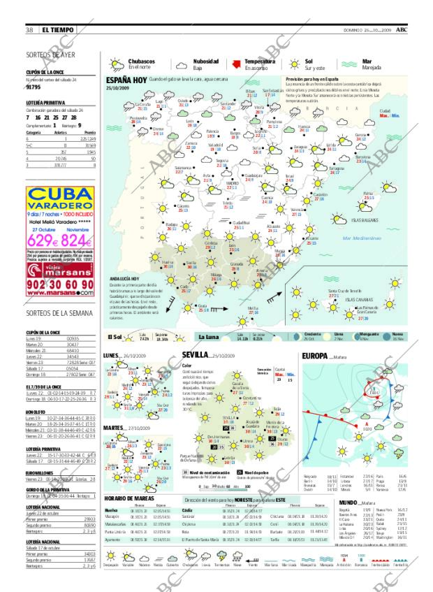 ABC SEVILLA 25-10-2009 página 38