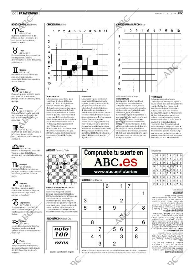 ABC SEVILLA 27-10-2009 página 100