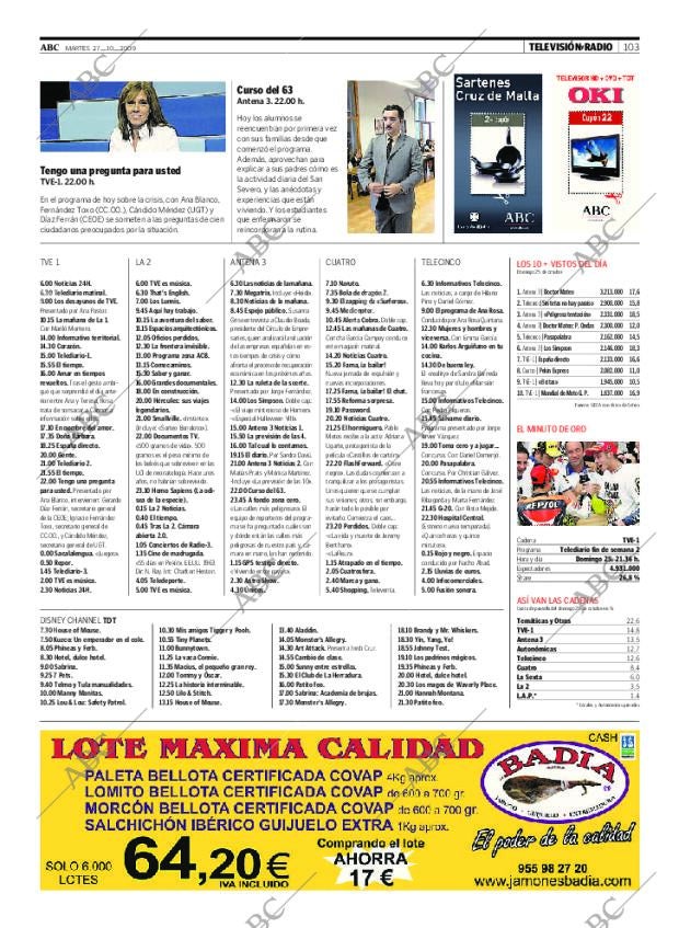 ABC SEVILLA 27-10-2009 página 103