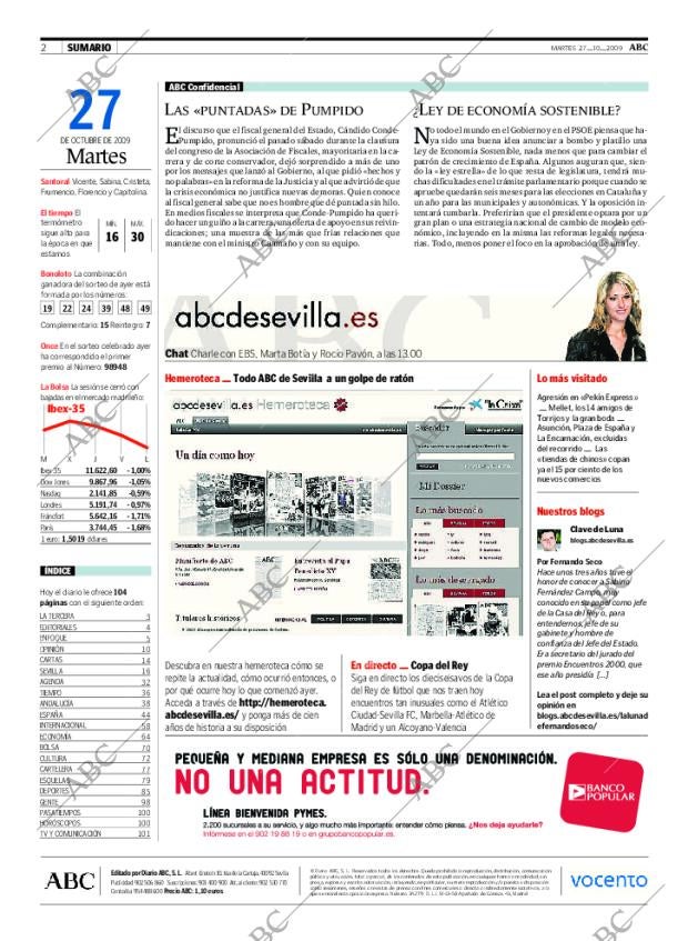 ABC SEVILLA 27-10-2009 página 2
