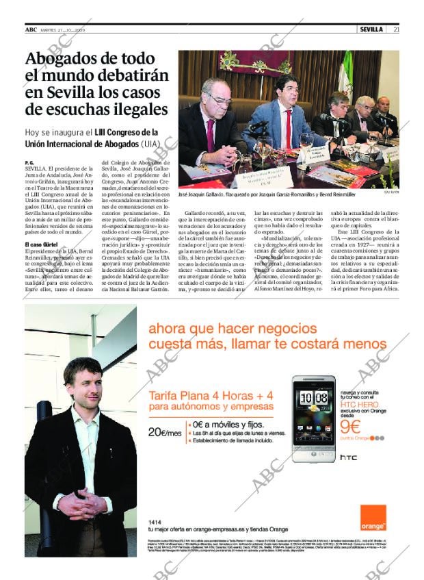 ABC SEVILLA 27-10-2009 página 21
