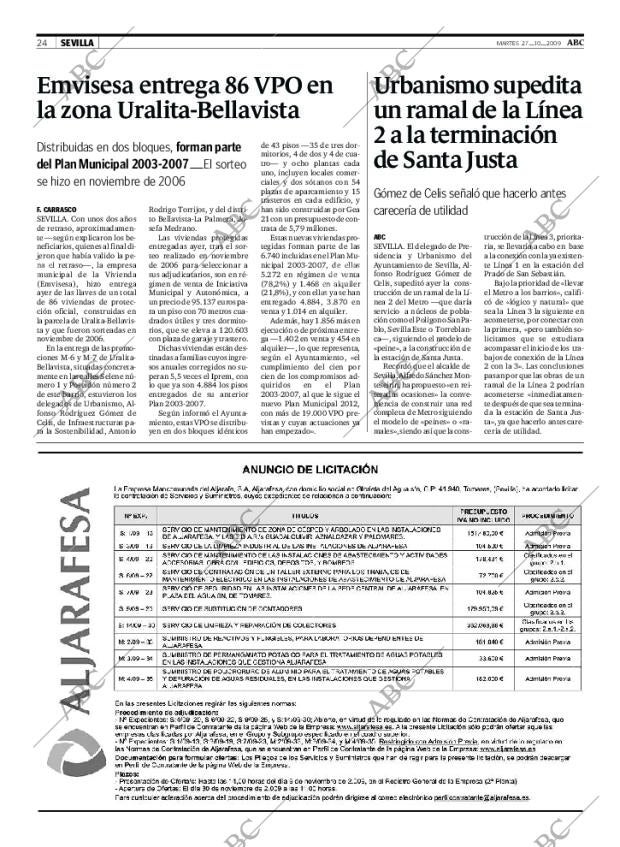 ABC SEVILLA 27-10-2009 página 24