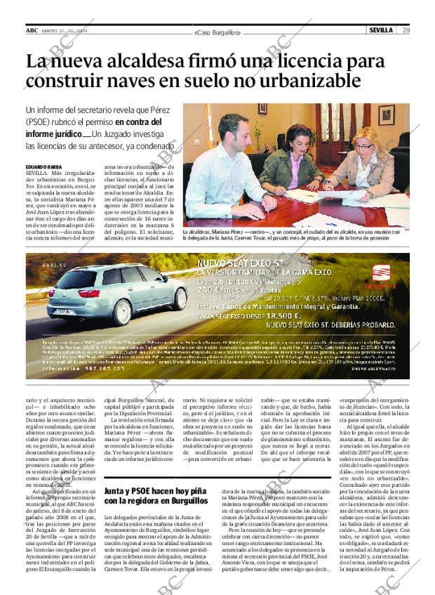 ABC SEVILLA 27-10-2009 página 29