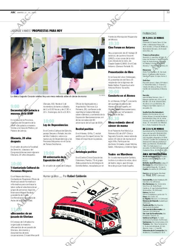 ABC SEVILLA 27-10-2009 página 33