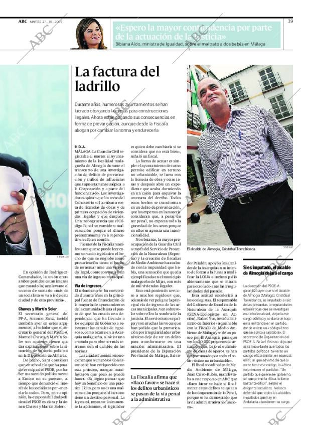 ABC SEVILLA 27-10-2009 página 39