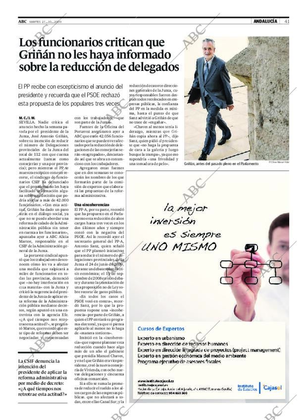 ABC SEVILLA 27-10-2009 página 41