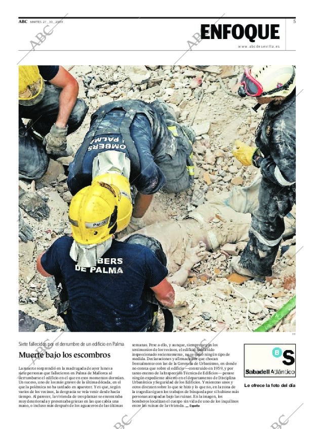 ABC SEVILLA 27-10-2009 página 5